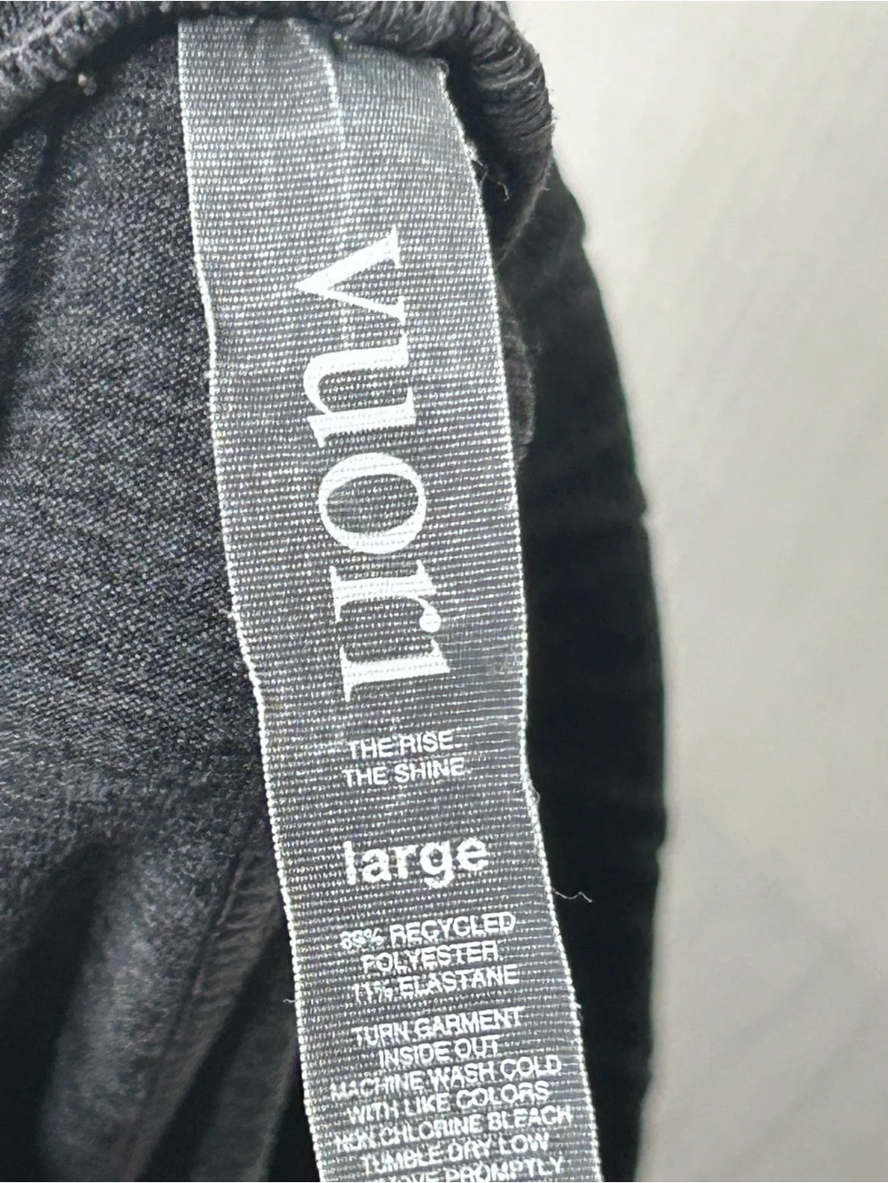Vuori Dark Charcoal Drawstring Joggers